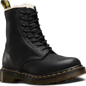 Dr. Martens 1460 Serena Faux Fur-Lined Leather 8-eye boot EU 41/ UK 7 / US9L